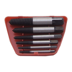 Juego de extractores de tornillos rotos - 6 pzs.
