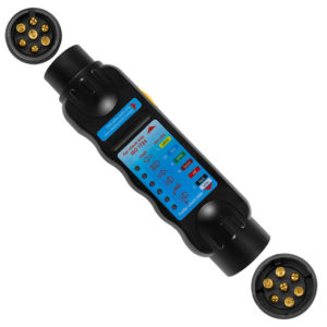 Comprobador de lucesn de remolque 7 pins