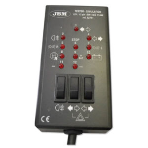 Comprobador de enganche de remolque 13 pins